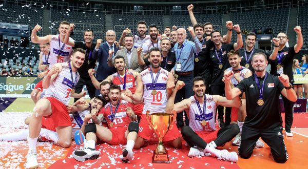 25.06.2023., Zadar  - Odbojkaska Europska zlatna liga, Final four, finale. Turska osvojila Europsku zlatnu ligu Photo: Sime Zelic/PIXSELL/PIXSELL
