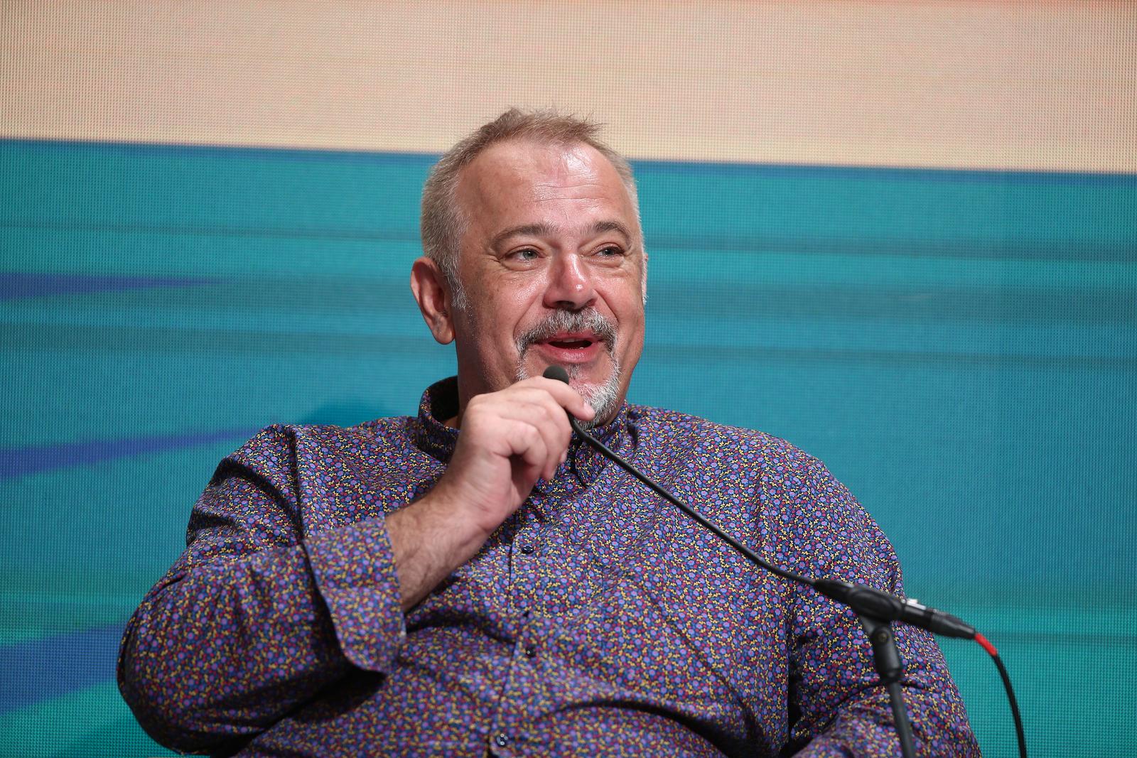 25.09.2021., Rovinj - 14. Weekend media festival, panel "Panel ni o cemu". Zoran Sprajc Photo: Matija Habljak/PIXSELL