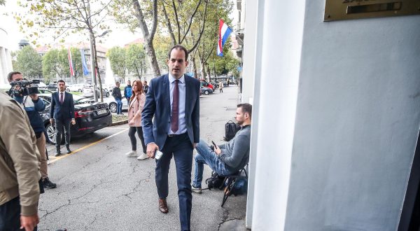 26.09.2022., Zagreb - Dolazak clanova predsjednistva HDZ-a na sjednicu sireg predsjednistva HDZ-a. Ministar pravosudja Ivan Malenica. Photo: Slavko Midzor/PIXSELL