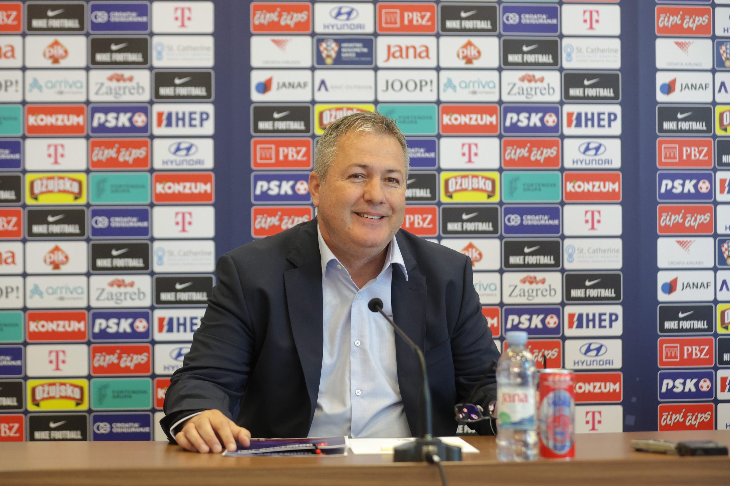 29.05.2023., Zagreb - Konferencija za medije izbornika mlada reprezentacije Dragana Skocica, na kojoj je objavljen siri popis za pripreme za U-21 Europsko prvenstvo u Rumunjskoj i Gruziji te za sam zavrsni turnir.  Photo: Luka Stanzl/PIXSELL