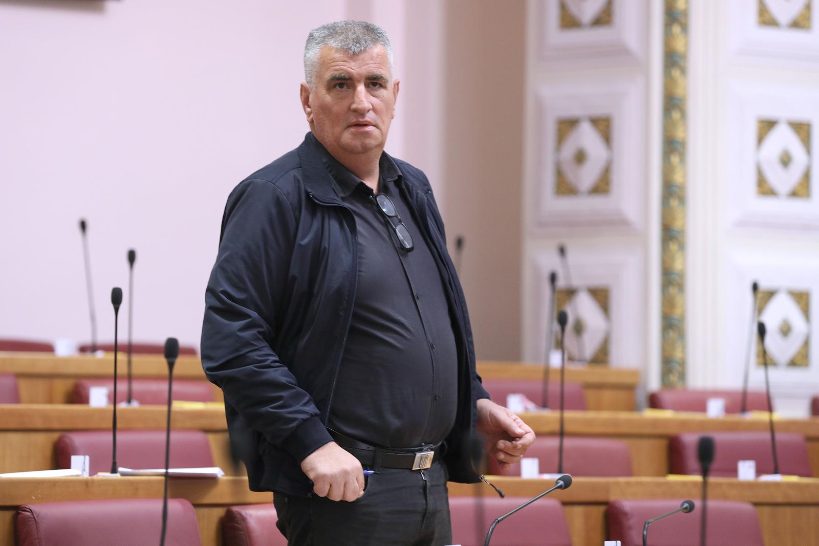 31.05.2023., Zagreb - Sabor 16. sjednicu nastavlja slobodnim raspravama zastupnika i izjasnjavanjem o podnesenim amandmanima. Miro Bulj Photo: Patrik Macek/PIXSELL