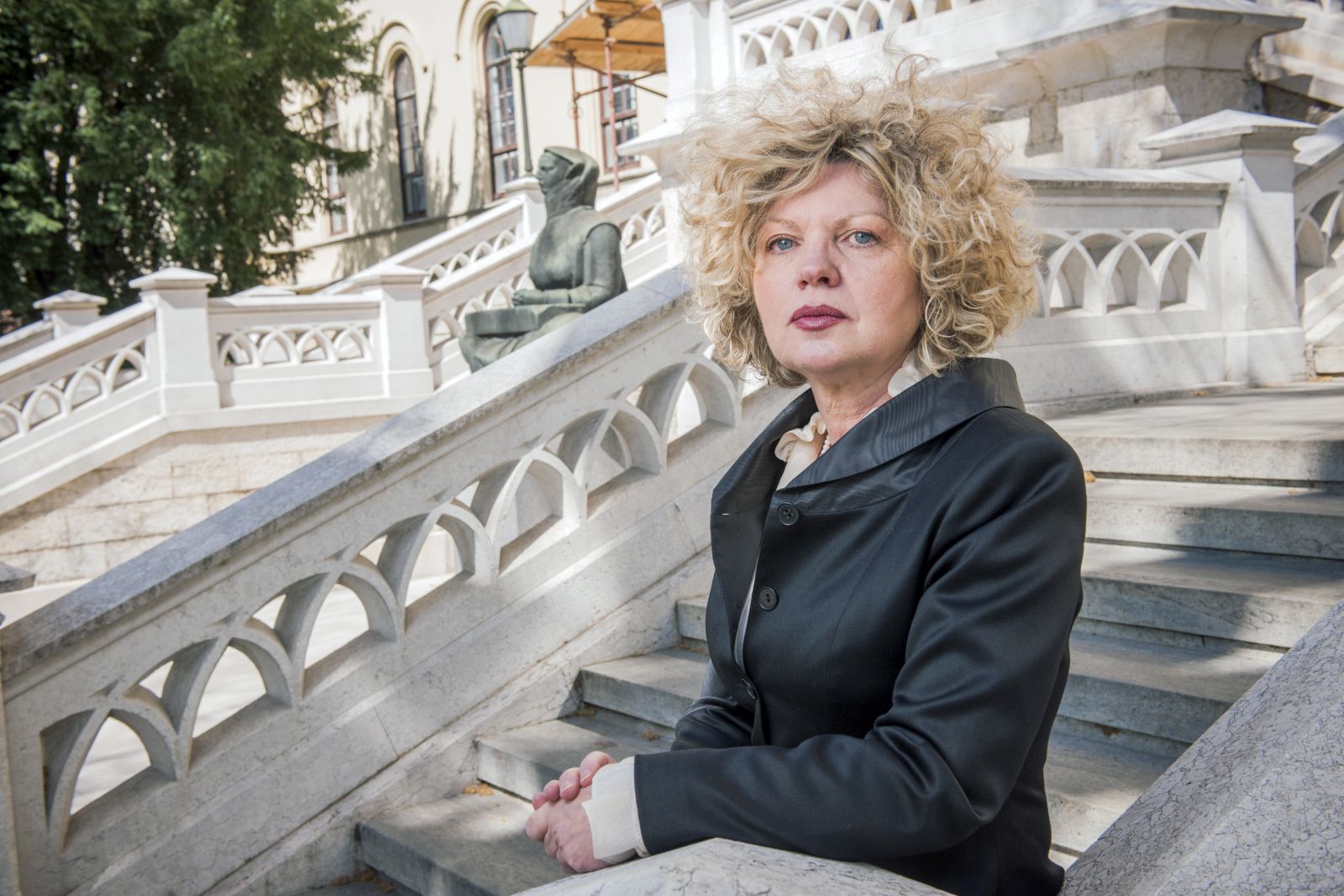 9.4.2021. Zagreb, Biljana Kostadinov, redovita profesorica Katedre za Ustavno pravo - portret
Photo: Tomislav Cuveljak/NFoto/PIXSELL