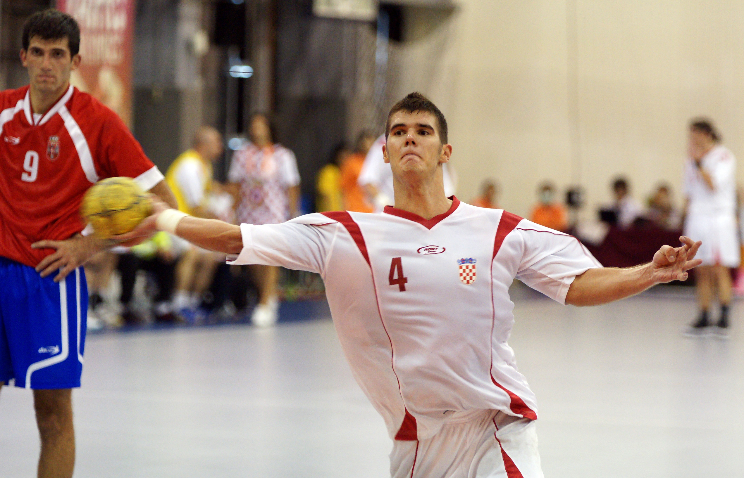 Tajpei, 12.09.2009 - Hrvatski gluhi rukometai olimpijski su pobjednici nakon to su u finalnoj utakmici u Tajpeiu svladali Srbiju 29:19 (13:7). Hrvatski rukometai tako su osvojili treæe uzastopno olimpijsko zlato nakon Melbourna (2005) i Rima (2001). Izabranici Voje Bjegoviæa su osvojili jo srebro u Kopenhagenu 1997. i broncu na Igrama u Sofiji 1993. godine. "Tihi pakleni" su pobjedom u finalu uzvratili Srbiji za poraze na Europskom prvenstvu i u natjecanju po skupinama. 
foto FaH/ Robertino alinoviæ /ds