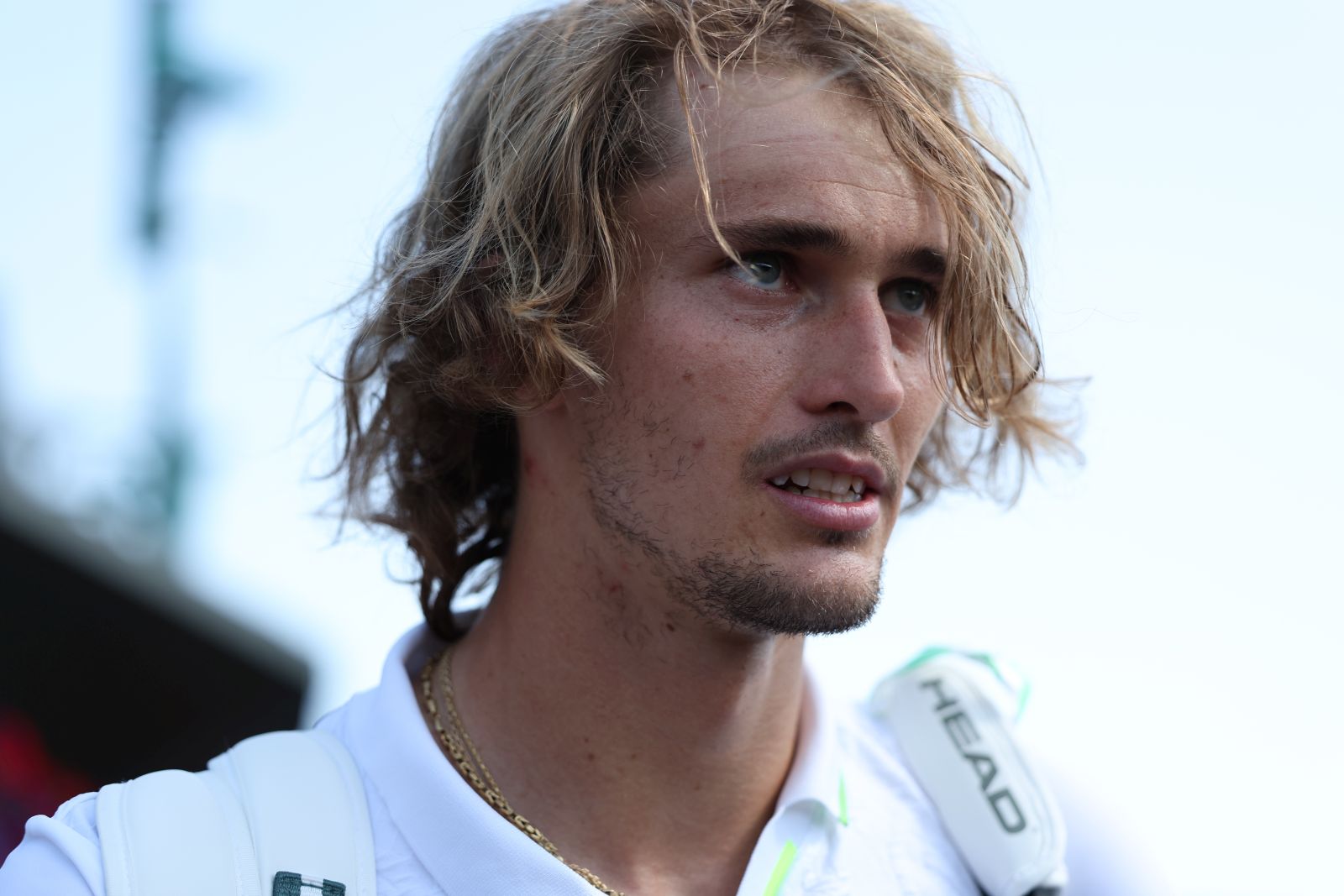 epa10732462 Alexander Zverev of Germany leaves court after winning his Men's Singles 2nd round match against Yosuke Watanuki of Japan at the Wimbledon Championships, Wimbledon, Britain, 07 July 2023.  EPA/ISABEL INFANTES   EDITORIAL USE ONLY