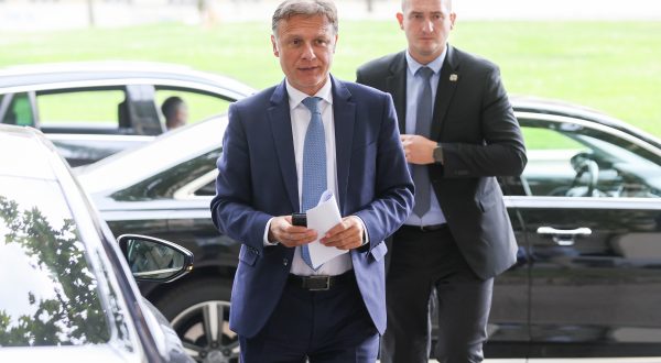 Zagreb, 13.07.2023 - Sjednica Predsjedništva HDZ-a. Na slici Gordan Jandroković.
foto HINA/ Damir SENČAR/ ds