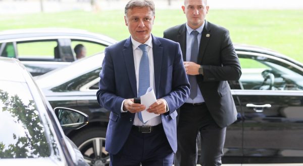Zagreb, 13.07.2023 - Sjednica Predsjedništva HDZ-a. Na slici Gordan Jandroković.
foto HINA/ Damir SENČAR/ ds