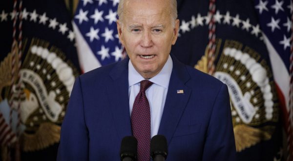 epa10756434 US President Joe Biden speaks before a meeting of his Competition Council in the State Dining Room at the White House in Washington, DC, USA, on 19 July 2023. President Biden is announcing new actions by his Administration 'to increase competition in the American economy, lower prices for consumers, and help entrepreneurs and small businesses thrive'.  EPA/Samuel Corum / POOL