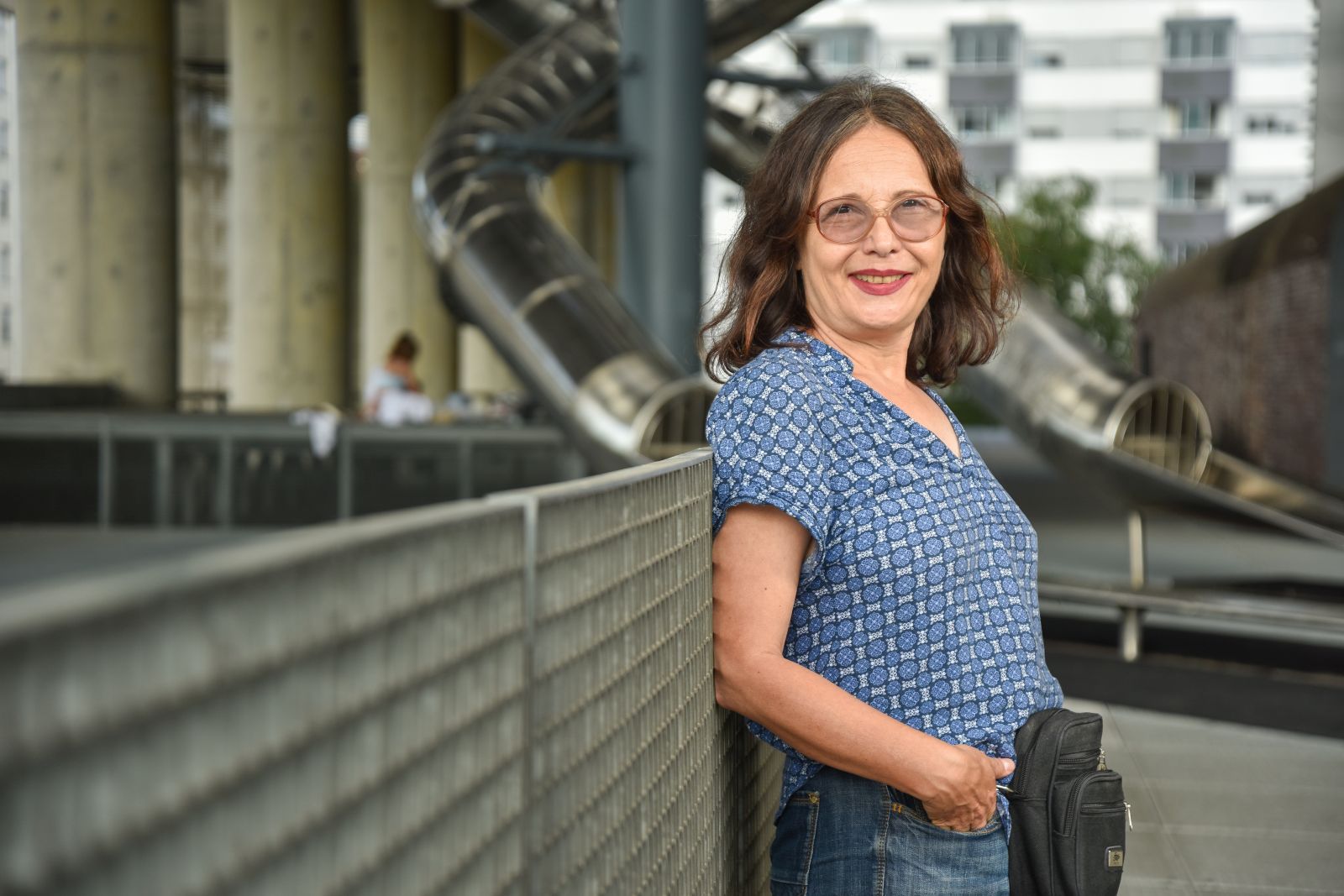 28.06.2023., Zagreb - Kresimira Gojanovic, Predsjednica Hrvatskog drustva likovnih umjetnika. 

Photo Sasa ZinajaNFoto