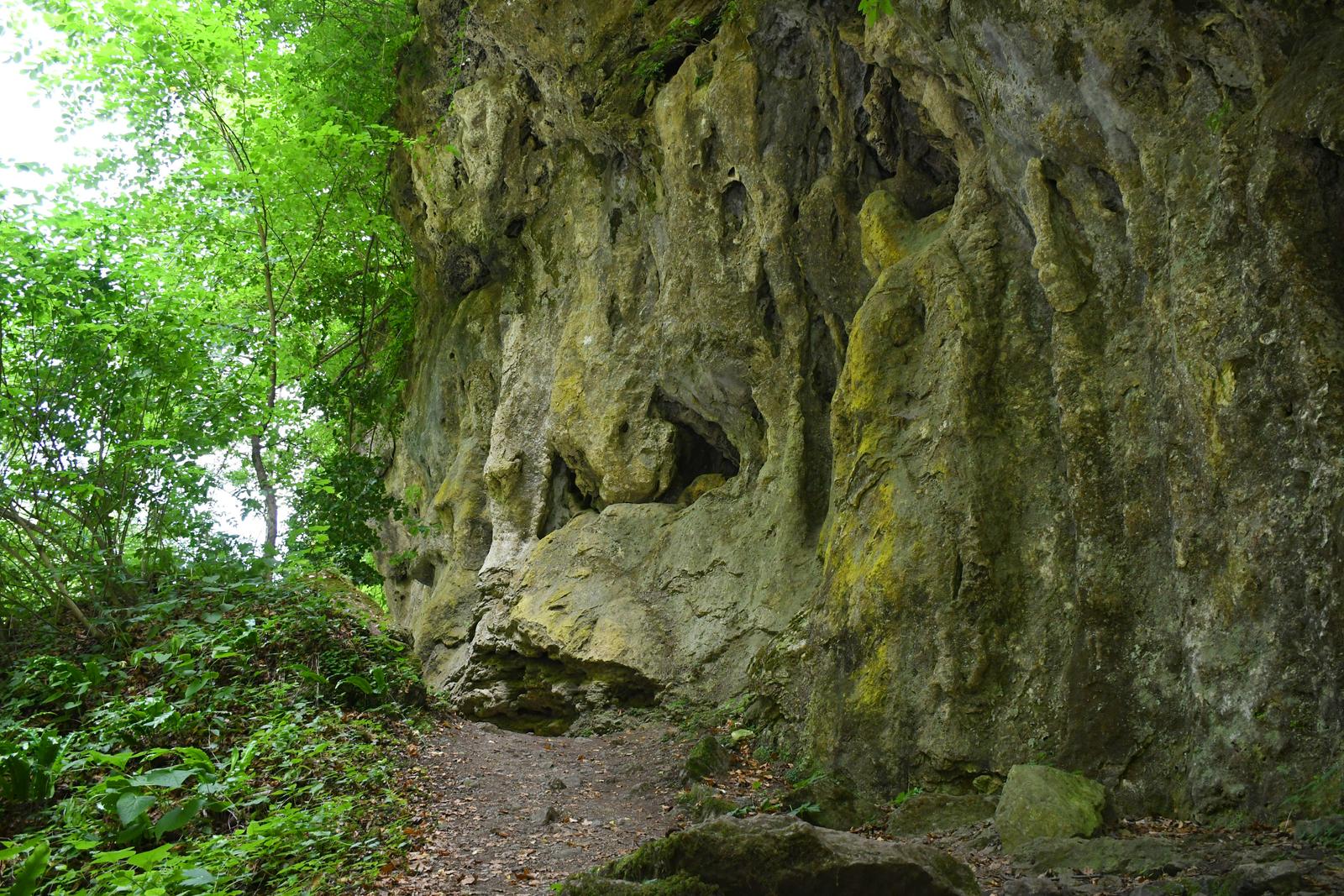 01.07.2021., Slatina - Turisticka patrola, grad Slatina. Najpopularnije i nadaleko poznato izletiste u okolici Slatine (40-ak km) u sklopu UNESCO-vog Parka prirode Papuk je izletiste Jankovac kojeg krase brojne atrakcije, slapovi, potoci, jezera, sume, pa ga neki od milja zovu Plitvice u malom. Planinarska staza uz zute stijenerPhoto:Damir Spehar/PIXSELL