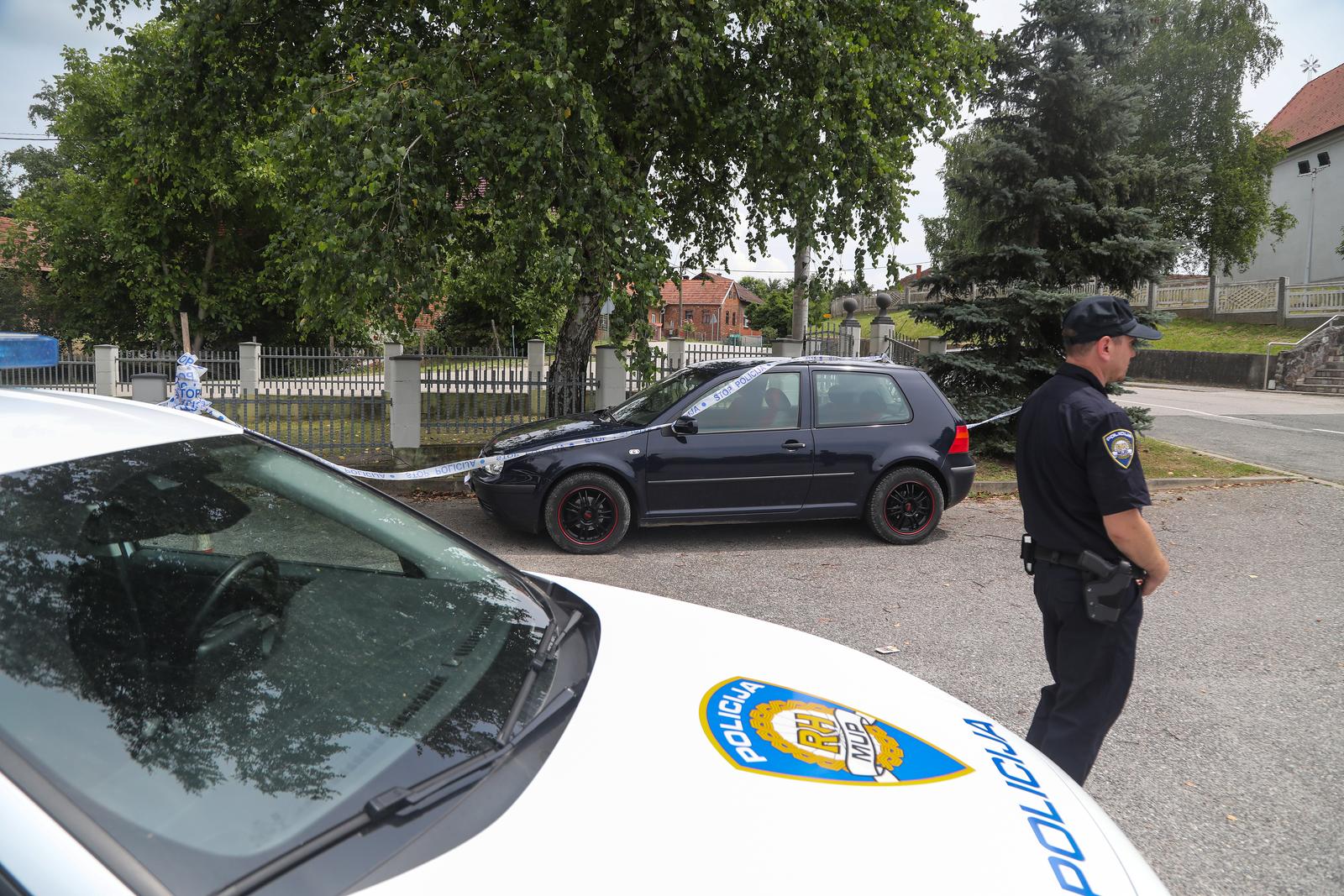 01.07.2023., Bisag - U Bisagu muskarac je usao oko ponoci u stan te aktivirao rucnu bombu i ubio bivsu partnericu i sebe. Photo: Zeljko Hladika/PIXSELL