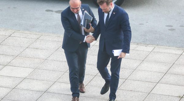 02.06.2023., Zagreb - Dolazak ministara i premijera Andreja Plenkovica na sjednicu Vlade RH koja se odrzava u NSK. Photo: Matija Habljak/PIXSELL