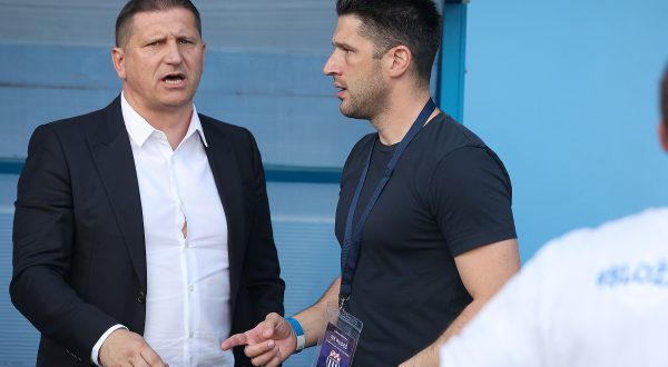 02.06.2023., Zagreb - SC Rudes, Supersport prva nogometna liga, 33. kolo, NK Rudes - HNK Vukovar 1991. Proslava prvaka i promocija NK Rudes u prvu HNL. Photo: Goran Stanzl/PIXSELL