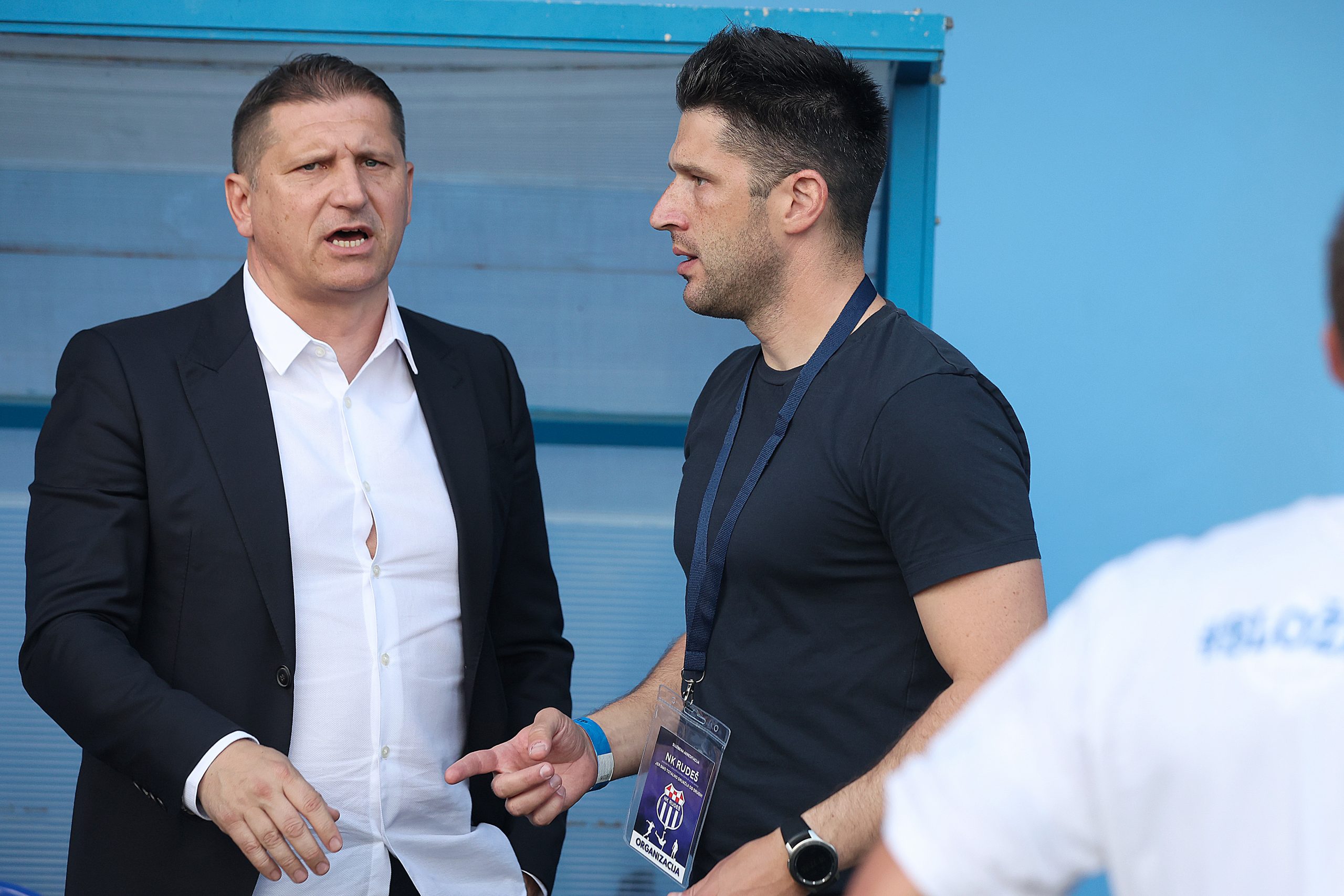 02.06.2023., Zagreb - SC Rudes, Supersport prva nogometna liga, 33. kolo, NK Rudes - HNK Vukovar 1991. Proslava prvaka i promocija NK Rudes u prvu HNL. Photo: Goran Stanzl/PIXSELL
