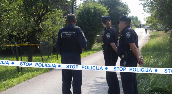 02.07.2023.,Sisak - Ocevid nakon ubojstva u ulici Capraske poljane u Sisku Photo: Zeljko Hladika/PIXSELL