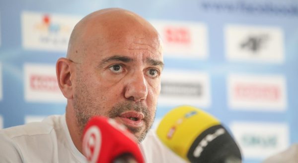 02.07.2023., Zagreb - Konferencija za medije na kojoj je izbornik Tucak predstavio 16-toricu igraca s kojima putuje na posljednje pripreme u SAD uoci odlaska na Svjetsko prvenstvo. 
 
 Photo: Slavko Midzor/PIXSELL