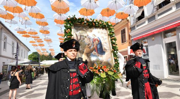 02.08.2022., Cakovec- Procesija i misno slavlje povodom blagdana Gospe od andjela. Photo: Vjeran Zganec Rogulja/PIXSELL