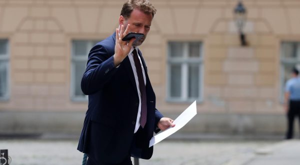 04.07.2023., Zagreb - U Banski dvoima odrzan je sastanak parlamentarne vecine Photo: Zeljko Hladika/PIXSELL