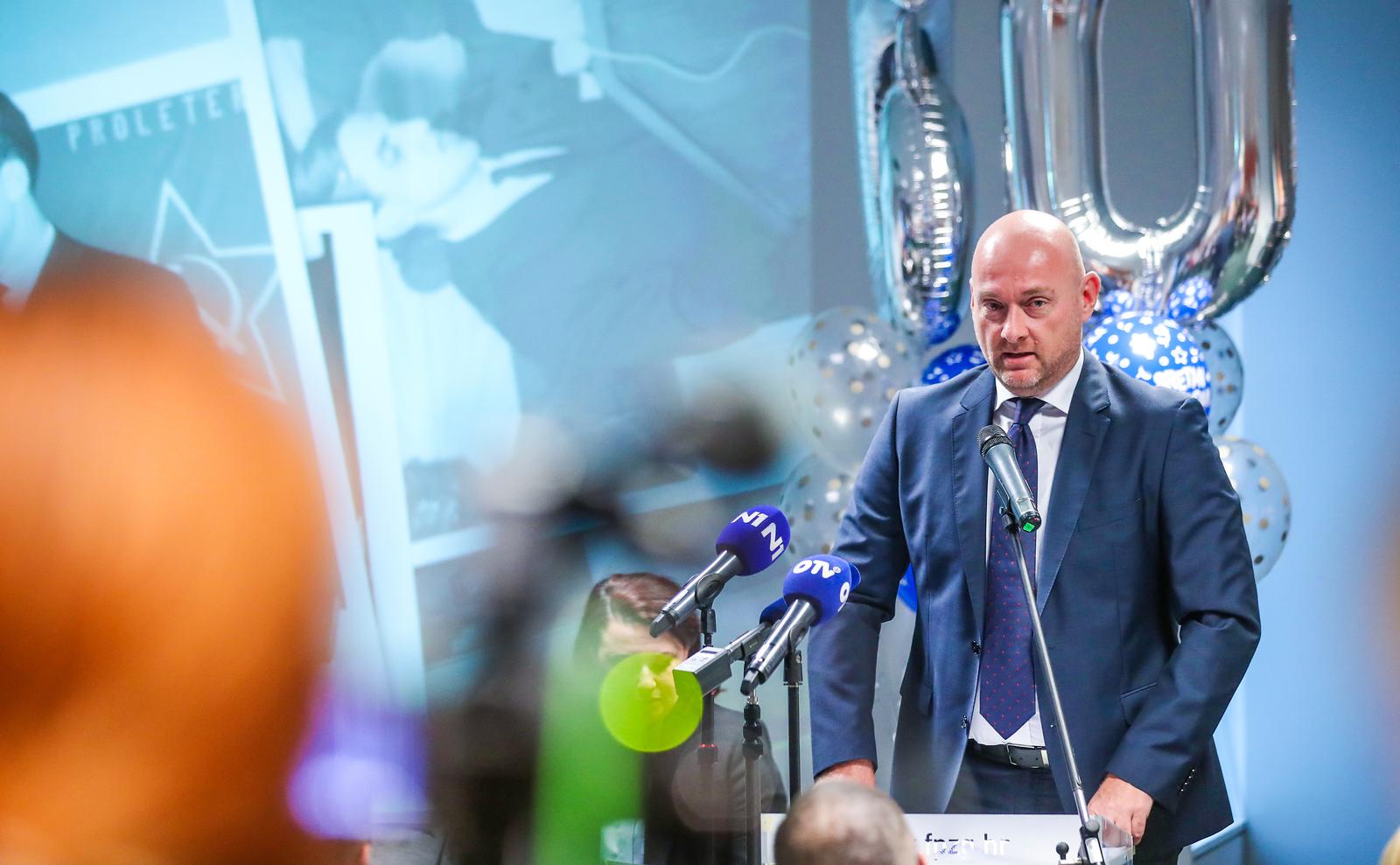 04.11.2022., Zagreb - Na Fakultetu politickih znanosti odrzana svecana sjednica Fakulteta politickih znanosti u povodu 60. obljetnice osnutka Photo: Slavko Midzor/PIXSELL