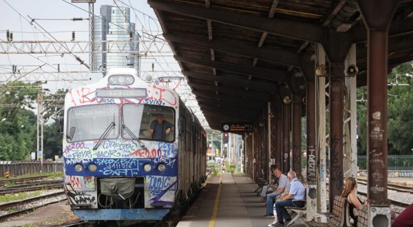 05.07.2023. Zagreb- Najveci i najprometniji zeljeznicki kolodvor u Hrvatskoj je Glavni kolodvor u Zagrebu. Projektirao ga je Ferenc Pfaff u neoklasicistickom stilu i otvoren je 18. kolovoza 1892. i nalazi se na Trgu kralja Tomislava. Photo: Boris Scitar/PIXSELL