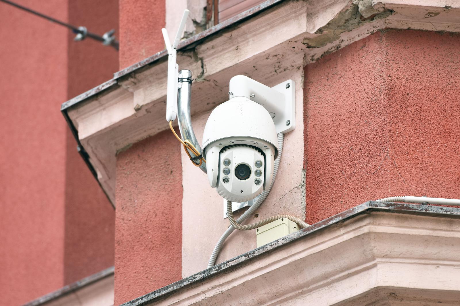 07.02.2020., Cakovec- Nadzorne kamere po gradu.rPhoto: Vjeran Zganec Rogulja/PIXSELL