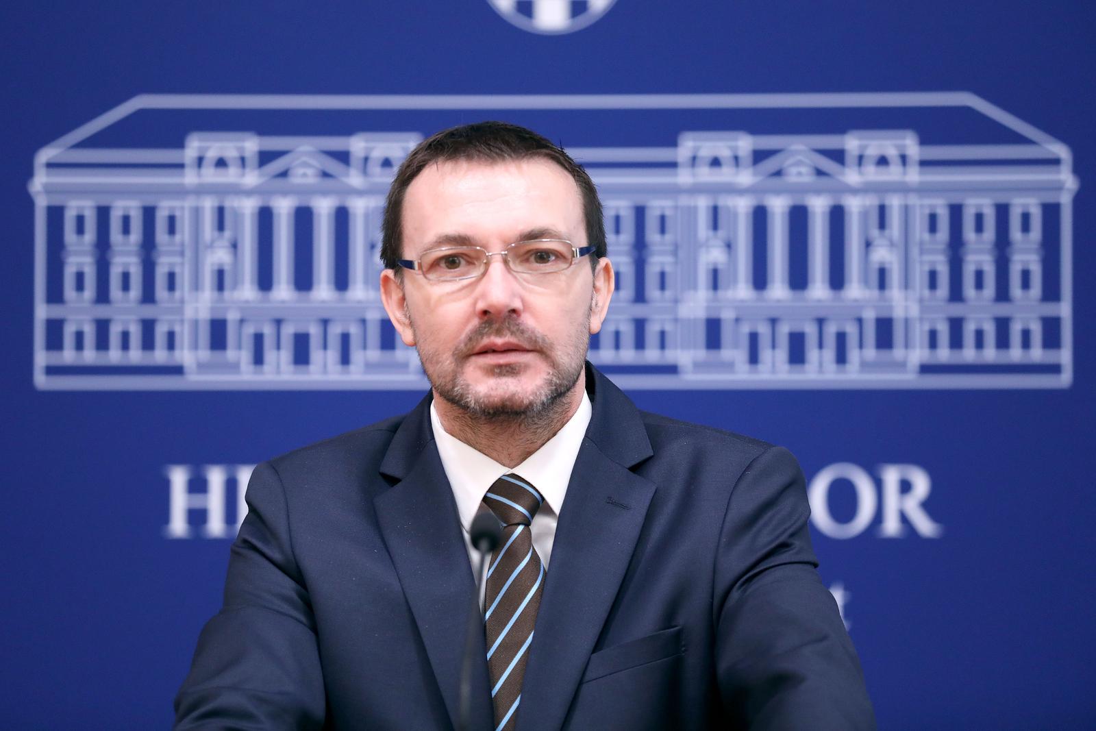 07.06.2023., Zagreb - Na konferenciji za medije odrzanoj u Saboru o aktualnim temema govorio je Arsen Bauk. Photo: Patrik Macek/PIXSELL