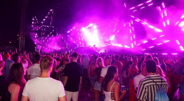 07.07.2023., Split - Zagrijavanje za Ultru Europe Festival koji se odrzava u Parku Mladezi u Splitu.  Photo: Ivana Ivanovic/PIXSELL