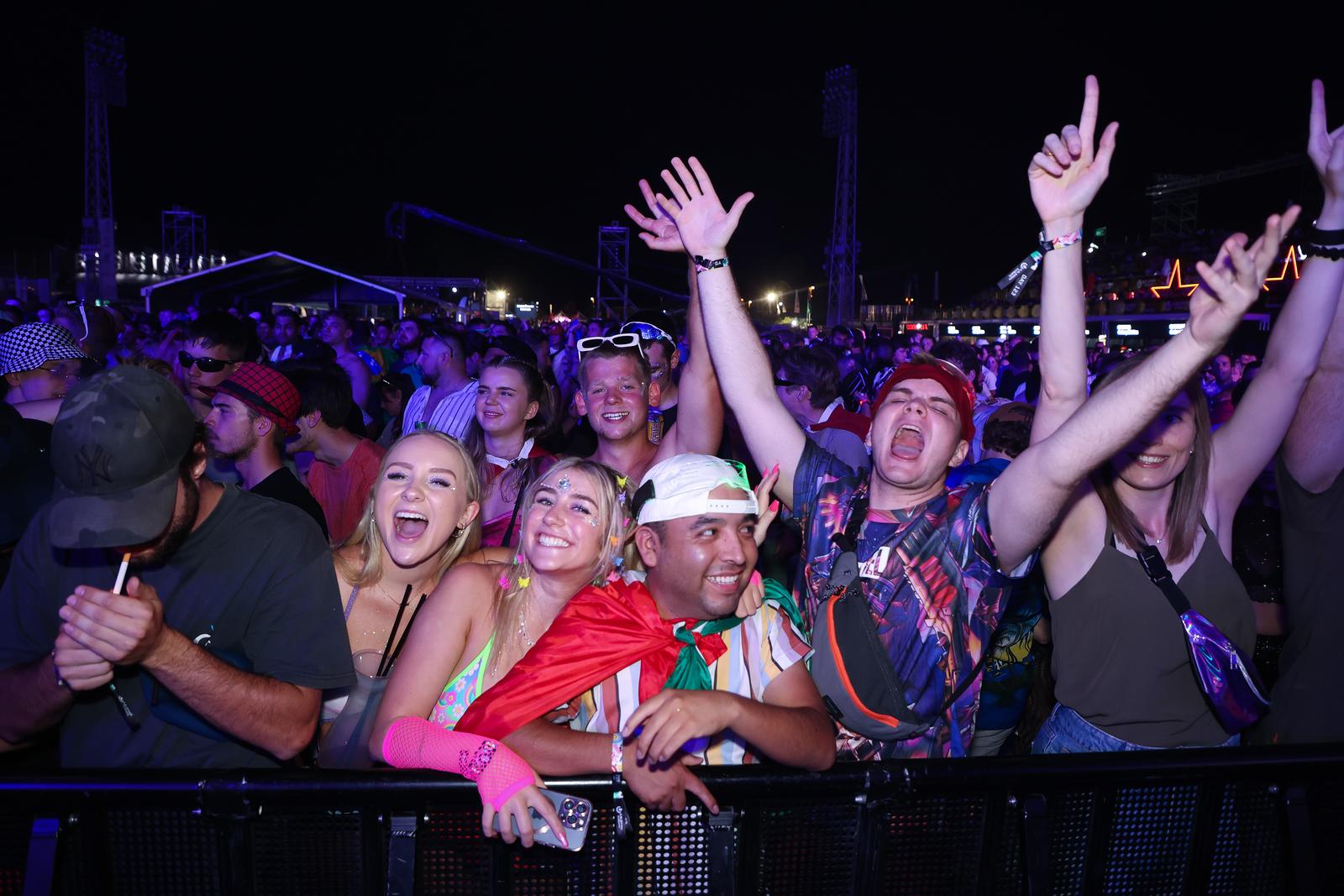 08.07.2023., Split, Druga vecer Ultra Europe Festivala u Parku mladezi. Photo: Ivana Ivanovic/PIXSELL