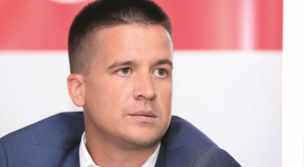 10.06.2019., Zagreb - Predstavljanje 30. izdanja teniskog ATP turnira u Umagu na konferenciji za medije u Kavani Johann Franck. Tomislav Poljak. rPhoto: Goran Stanzl/PIXSELL