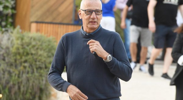 10.06.2023., Sibenik - Na tvrdjavi Barone odrzana je promocija dokumentarnog filma "Nas mali" o Drazenu Petrovicu u koprodukciji Vecernjeg lista. Aleksandar Petrovic Photo: Hrvoje Jelavic/PIXSELL