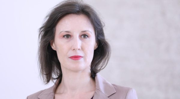 10.07.2023., Zagreb - Na konferenciji za medije odrzanoj u Saboru o sukobu s Antom Deurom i Brankom Borkovicem govorila je Dalija Oreskovic. Photo: Patrik Macek/PIXSELL