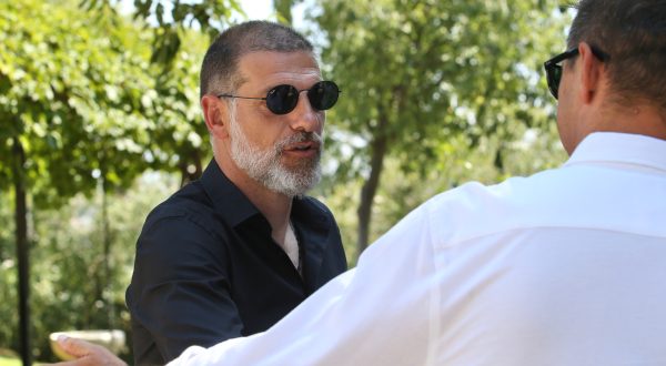 10.08.2020., Split - Posljednji ispracaj Hajdukova fizioterapeuta Domenica Sisgorea na Lovrincu. Slaven Bilic Photo: Ivo Cagalj/PIXSELL