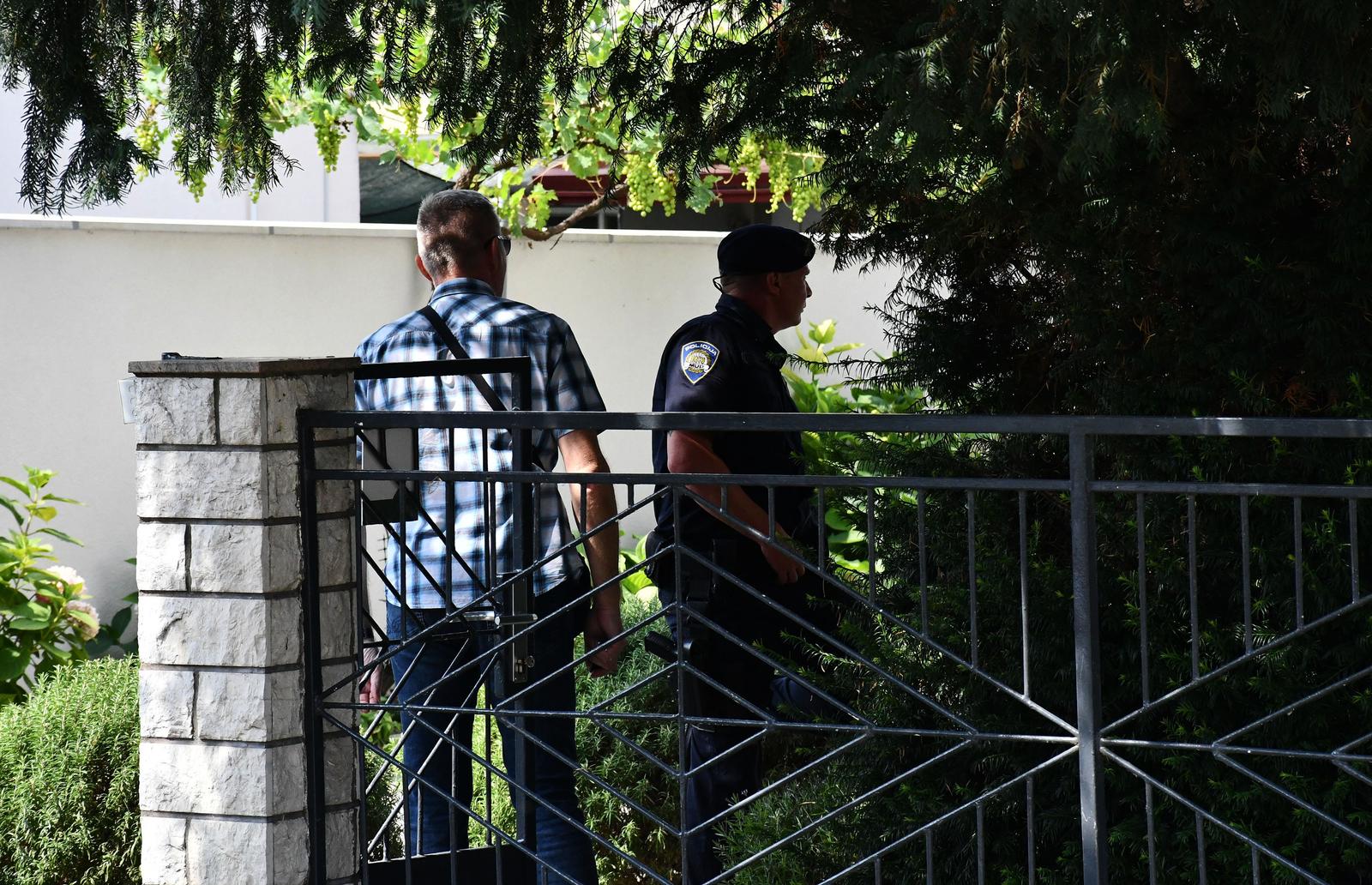 11.07.2023., Pozega - Uhicenja bivseg pozeskog gradonacelnika Darka Puljasica i suca Zupanijskig suda u Slavonskom Brodu Predraga Dragicevica. Photo: Ivica Galovic/PIXSELL