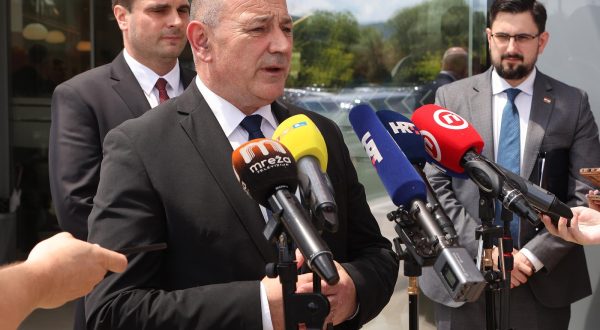 12.06.2023., Petrinja - Svecano otvorenje Veteranskog centra Petrinja kojem su nazocili i predsjednik Vlade Andrej Plenkovic i potpredsjednik Vlade i ministar hrvatskih branitelja Tomo Medved te drugi visoki uzvanici. Photo: Marko Prpic/PIXSELL