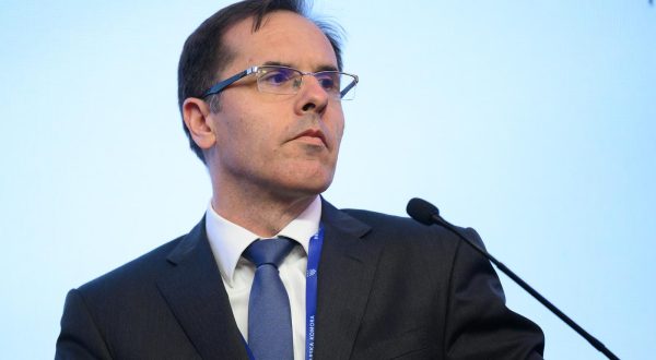 15.06.2023., Zagreb - U Hotelu Westin odrzana je konferencija - Internacionalizacija: Novo gospodarsko okruzenje – nove prilike u organizaciji Hrvatske gospodarske komore. Panel 2. - Strenghthening of exports trough new investments. Goran Saravanja. Photo: Davor Puklavec/PIXSELL