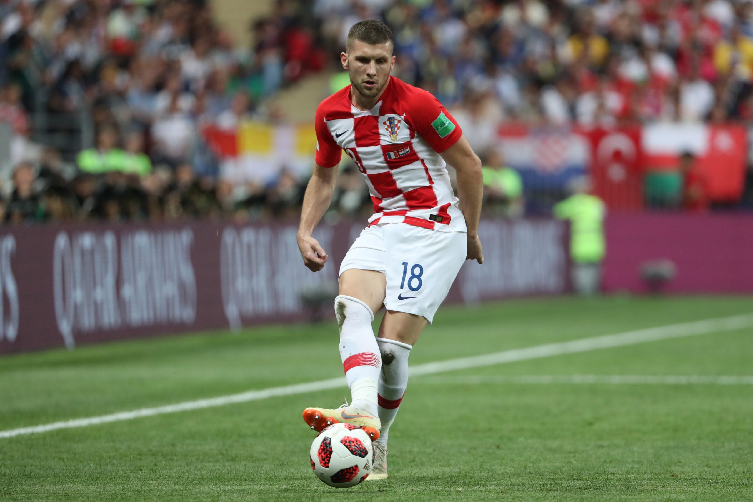15.07.2018., stadion Luznjiki, Moskva, Rusija - Svjetsko nogometno prvenstvo 2018., finale, Francuska - Hrvatska. Ante Rebic Photo: Igor Kralj/PIXSELL