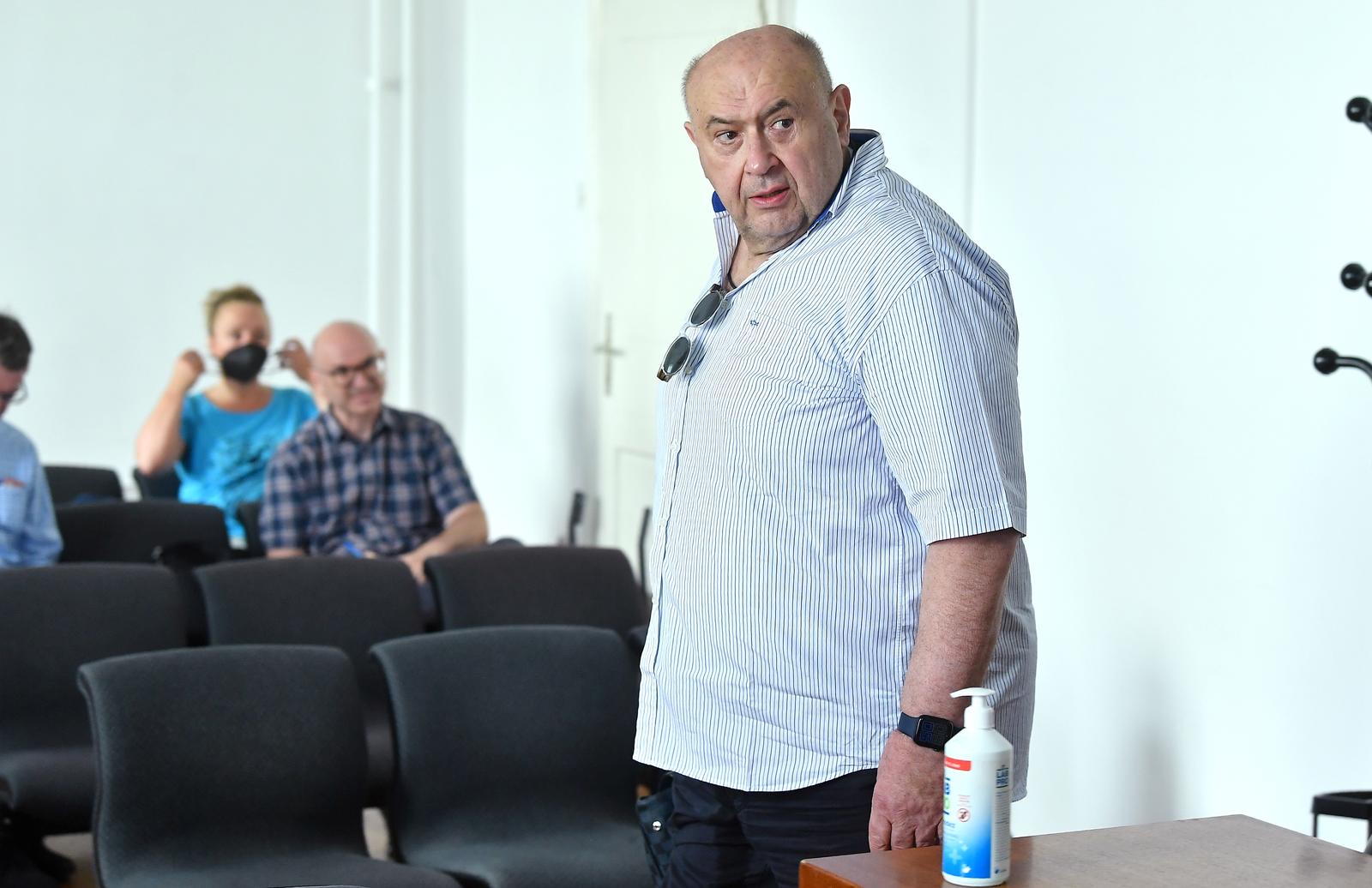 15.07.2022., Zagreb - Na Opcinskom kaznenom  sudu pocelo je sudnjenje Ivi Sanaderu po treci put za ratno profiterstvo u aferi Hypo.   Cedo Prodanovic odvjetnik Ive Sanadera   Photo: Marko Lukunic/PIXSELL