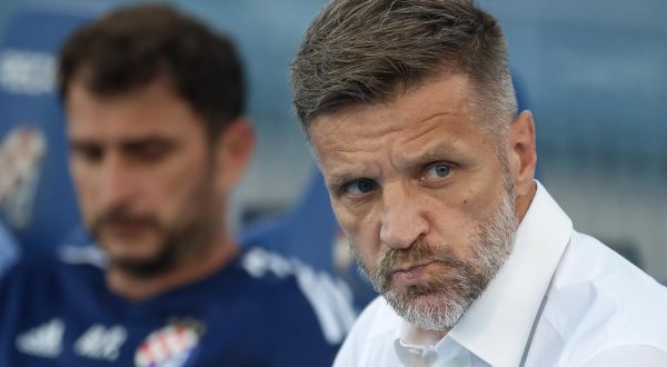 15.07.2023., stadion Maksimir, Zagreb - Susret Dinama i Hajduka u SuperSport Superkupu uvod je je novu sezonu hrvatskog nogometa. Na stadionu Maksimir prvak Hrvatske Dinamo i osvajac kupa Hajduk borit ce se za prvi trofej sezone. Igor Biscan. Photo: Matija Habljak/PIXSELL