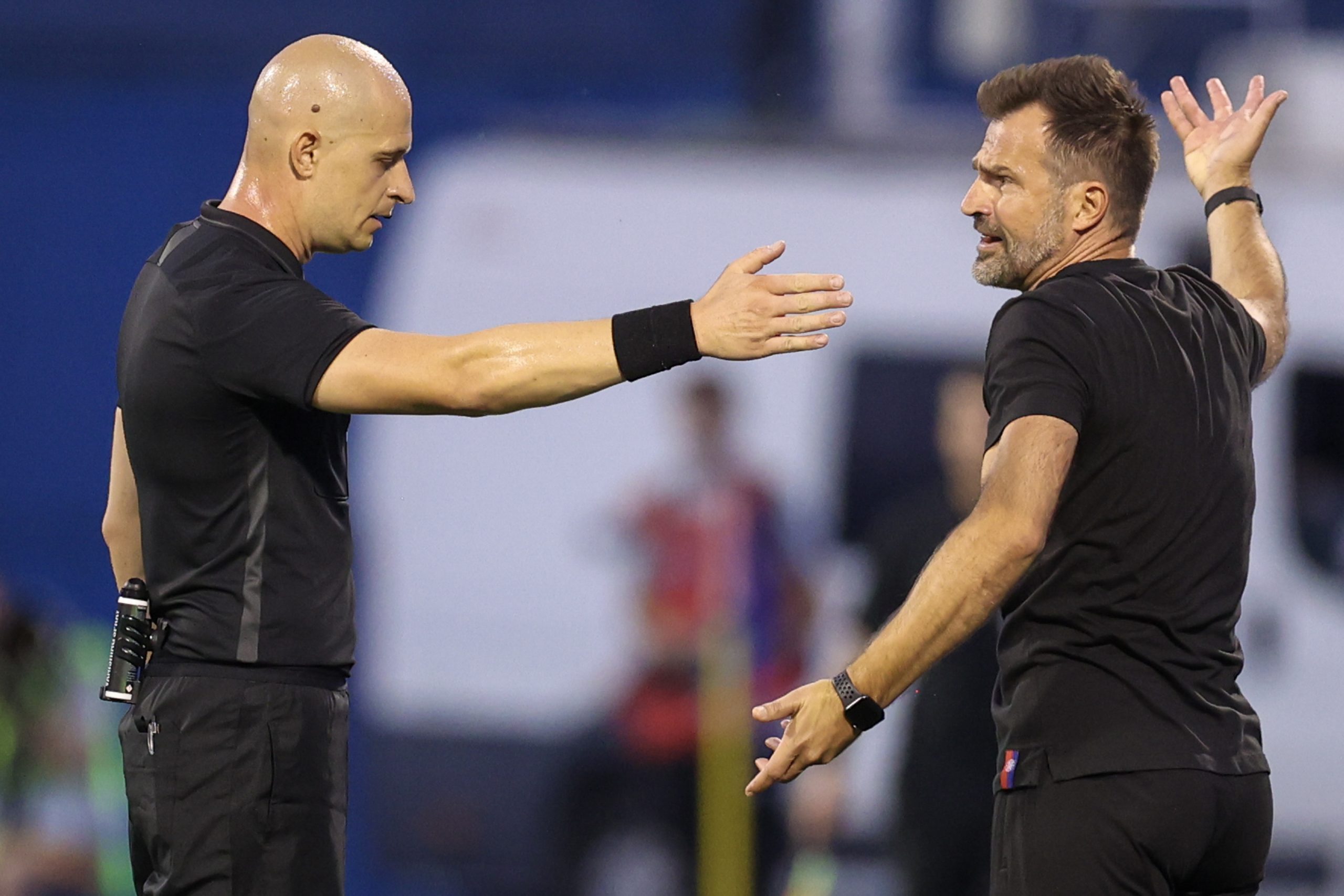 15.07.2023., stadion Maksimir, Zagreb - Susret Dinama i Hajduka u SuperSport Superkupu uvod je je novu sezonu hrvatskog nogometa. Na stadionu Maksimir prvak Hrvatske Dinamo i osvajac kupa Hajduk borit ce se za prvi trofej sezone. Photo: Marko Prpic/PIXSELL