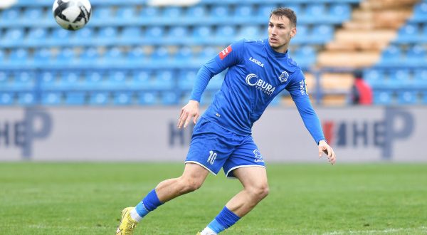 16.04.2023., Varazdin- Utakmica 29. kola Supersport HNL-a izmedju NK Varazdina i Istra 1961. Tonio Teklic  Photo: Vjeran Zganec Rogulja/PIXSELL