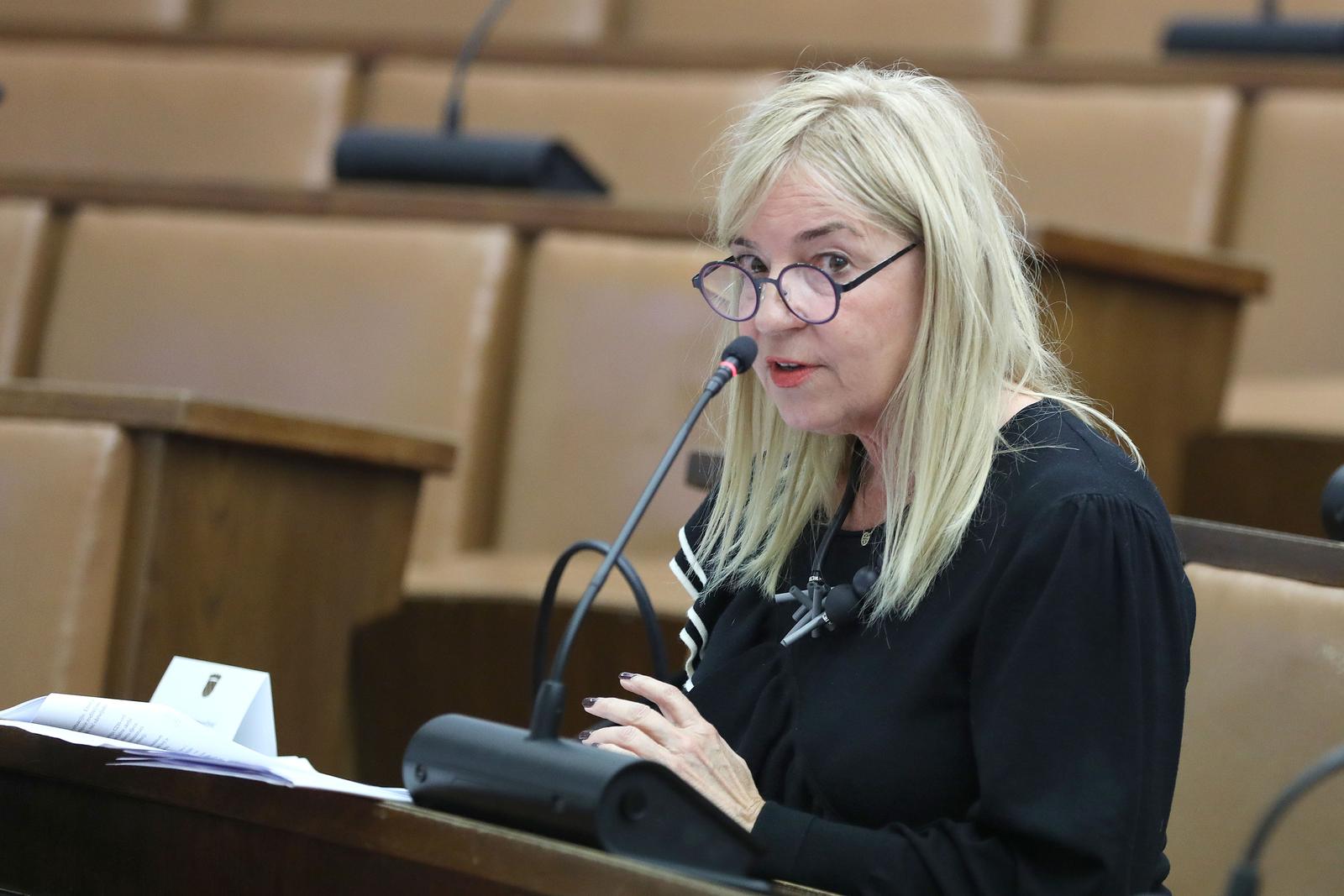 16.05.2023., Zagreb - U Saboru je odrzan okrugli stol "Uloga odgojno obrazovnih ustanova u ranom i predskolskom odgoju u prevenciji nasilja medju djecom" u organizaciji Kluba zastupnika Socijaldemokrati. Photo: Patrik Macek/PIXSELL