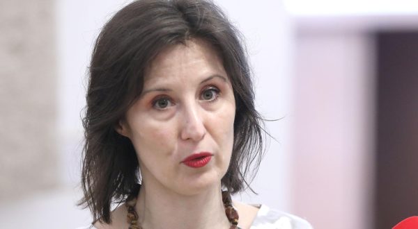 16.06.2023., Zagreb - Na konferenciji za medije odrzanoj u Saboru o akciji Uskoka govorila je Dalija Oreskovic. Photo: Patrik Macek/PIXSELL