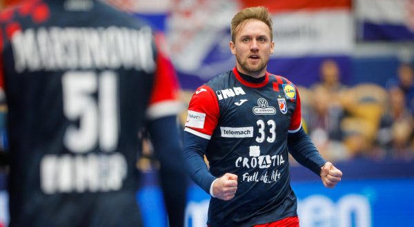 17.01.2023., Jonkoping, Svedska - Svjetsko rukometno prvenstvo, skupina G, Hrvatska - Maroko. Luka Cindric Photo: Pixsell/PIXSELL