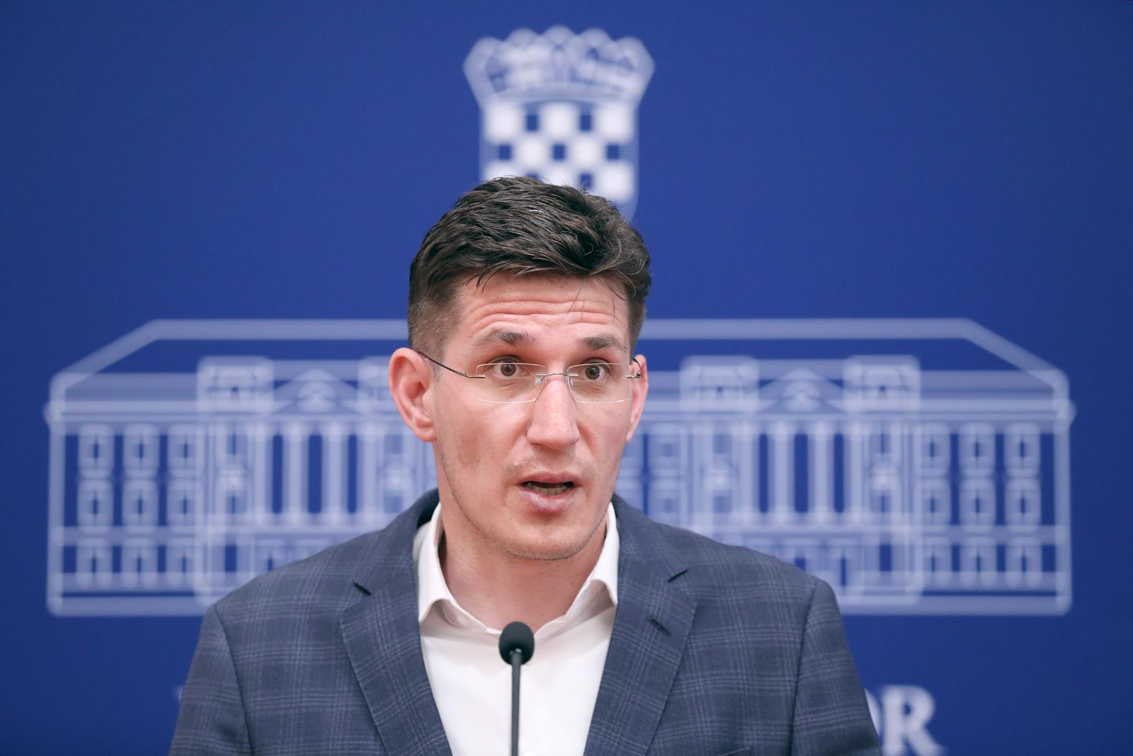 17.07.2023., Zagreb - Na konferenciji za medije odrzanoj u Saboru o aktualnim temama govorio je Zvonimir Troskot. Photo: Patrik Macek/PIXSELL