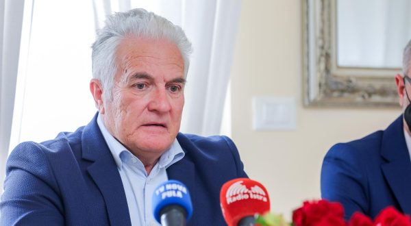 18.02.2022., Fazana -
Konferencija za medije povodom
20 godina rada Turisticke zajednice Opcine Fazana na kojoj su prisustvovali: direktorica TZO Fazana 
Melita Perokovic, predsjednik TZO Fazana Radomir Korac, direktor TN Bi Village Roland Cinkopan. Photo: Srecko Niketic/PIXSELL