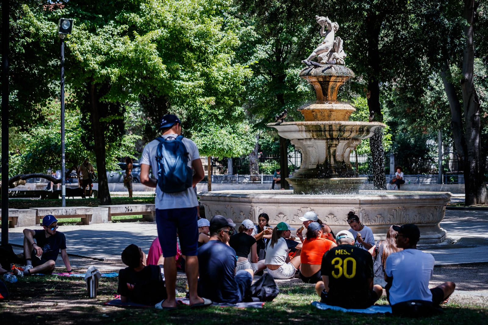 18.07.2023., Split - Vrucina na Splitskim Ulicama. Photo: Zvonimir Barisin/PIXSELL