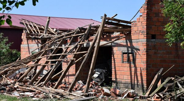 21.07.2023., Slavonski Brod - Posljedice razornog nevremena u selima u okolici Slavonskog Broda Photo: Ivica Galovic/PIXSELL
