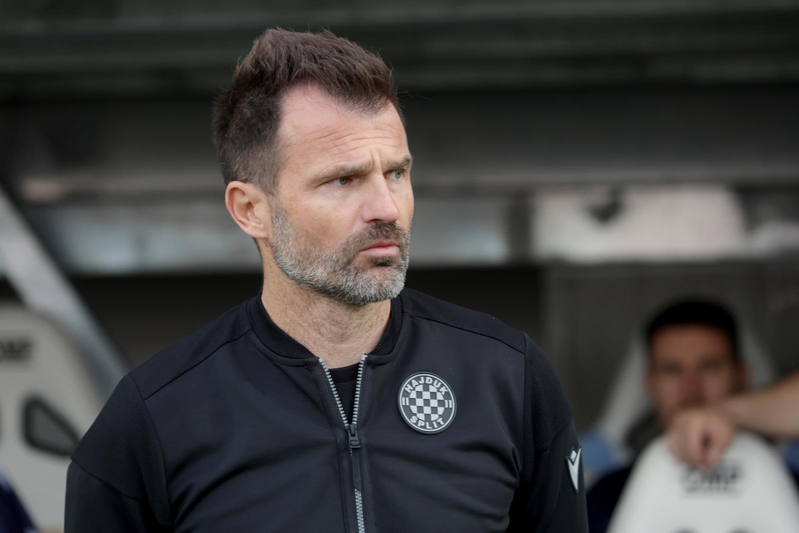 24.05.2023., stadion HNK Rijeka, Rijeka - Finalna utakmica SuperSport Hrvatskog nogometnog kupa, HNK Hajduk - HNK Sibenik. Trener Hajduka, Ivan Leko Photo: Luka Stanzl/PIXSELL