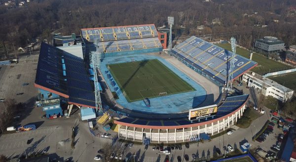 08.01.2020., Zagreb - Fotografija stadiona Maksimir iz zraka. Photo: PIXSELL