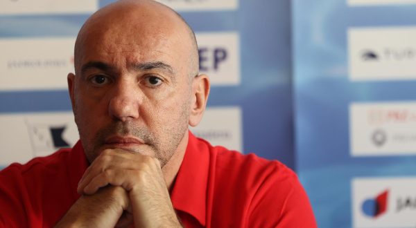 26.05.2023.,hotel Zonar, Zagreb - Izbornik Ivica Tucak uz kapetana Ivana Krapica i Perica Bukic
predstavili su sve aktivnosti i siri spisak reprezentativaca prije pocetka nove reprezentativne sezone Barakuda. Photo: Marko Prpic/PIXSELL