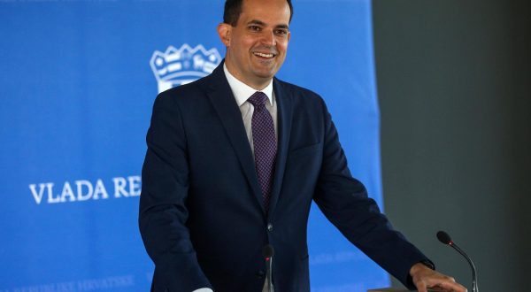27.07.2023., Zagreb - Ministar pravosudja Ivan Malenica dao je izjavu za medije povodom zavrsteka strajka djelatnika u pravosudju Photo: Zeljko Hladika/PIXSELL